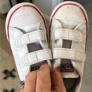 Toddler White Converse